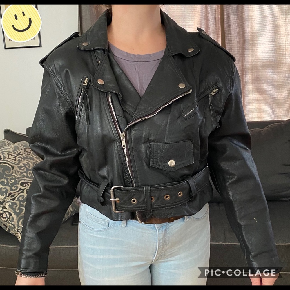 Wilson’s motorcycle jacket